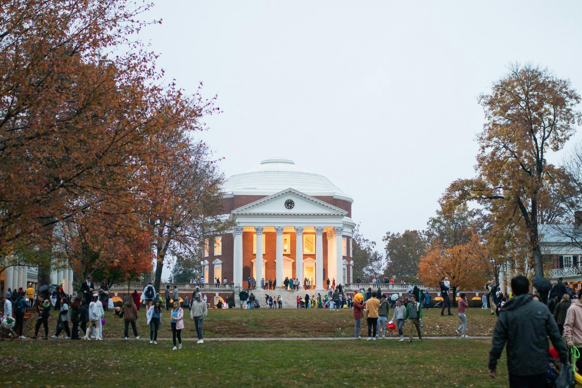 Despite inclement weather and some evening rain showers, the event saw a turnout of hundreds of trick-or-treaters