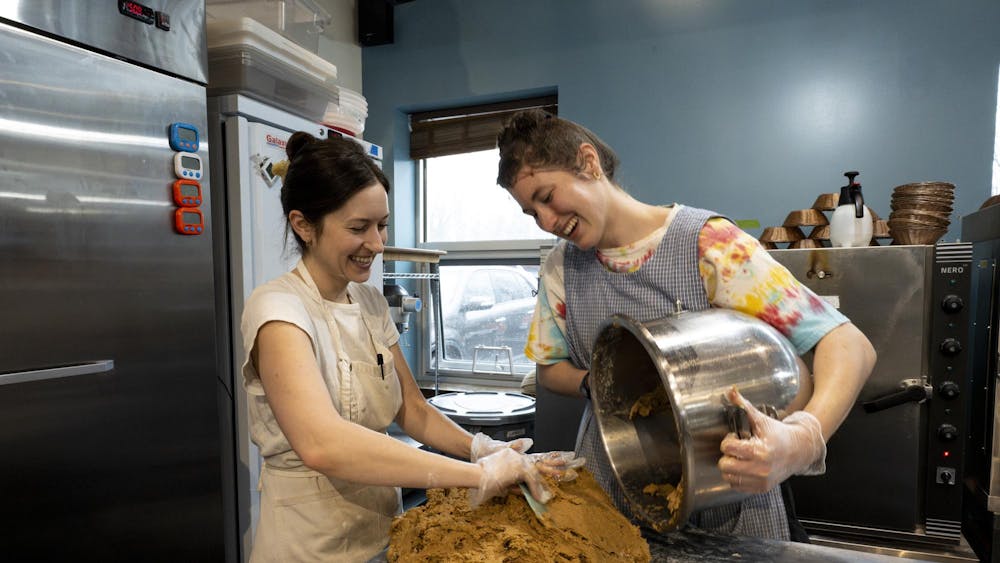 Baking happens primarily on Tuesdays and Fridays, yielding anywhere from roughly 130 loaves on quieter weeks to more than 240 when demand peaks.