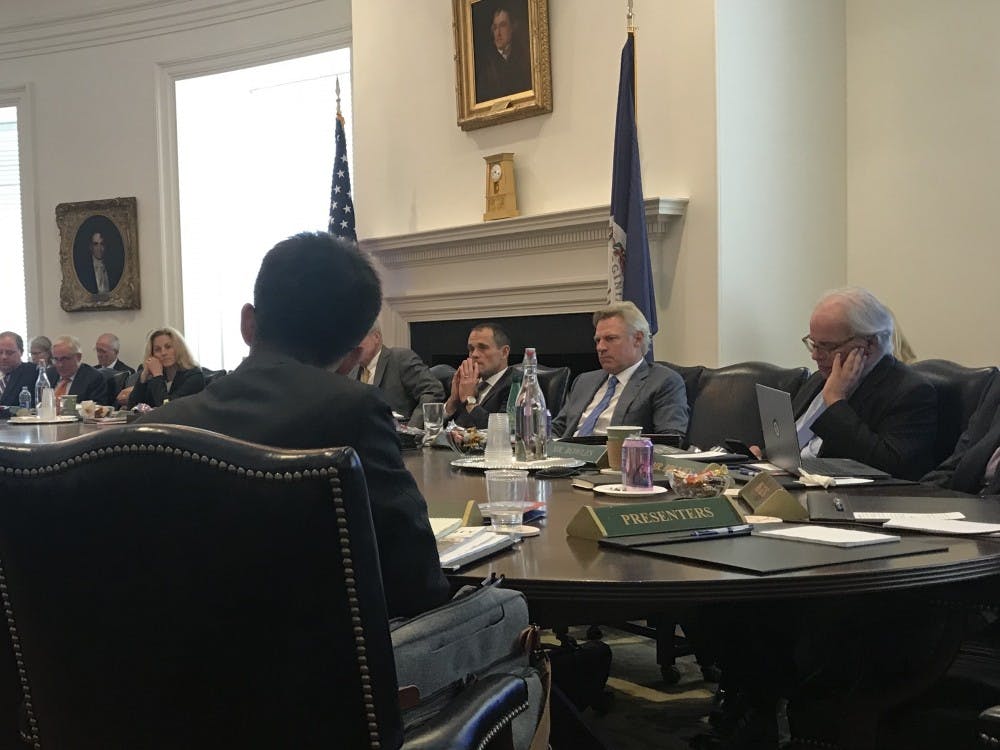 The Board met Thursday to review its annual report on sustainability.