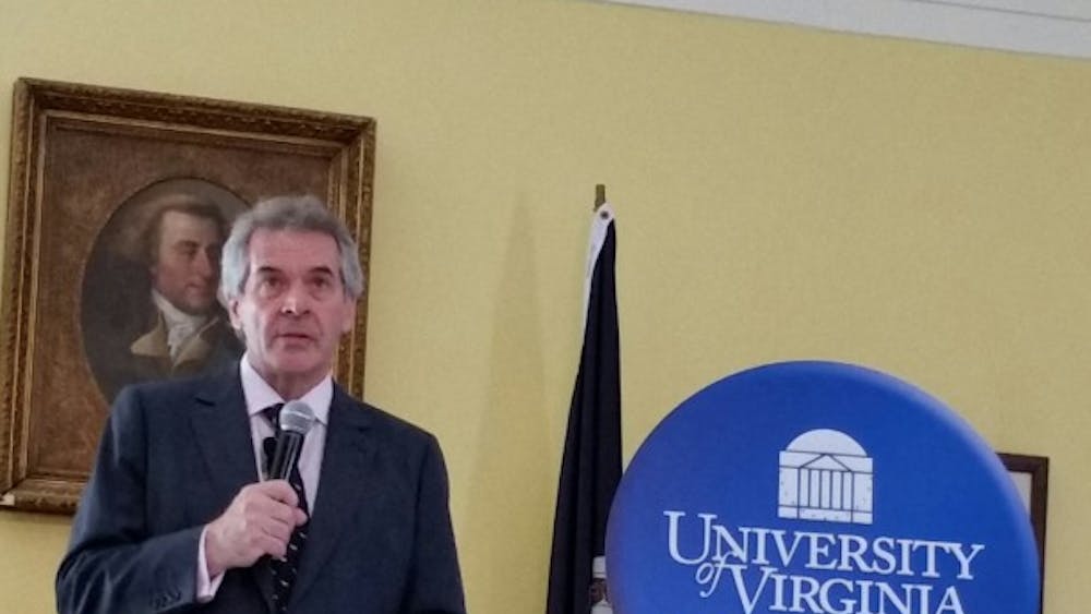 Sir Peter Westmacott (above) spoke at a public event at Hotel C, put on by the University Center for Politics and International Residential College. He covered a swath of topics, including economic policies and counterterrorism efforts.