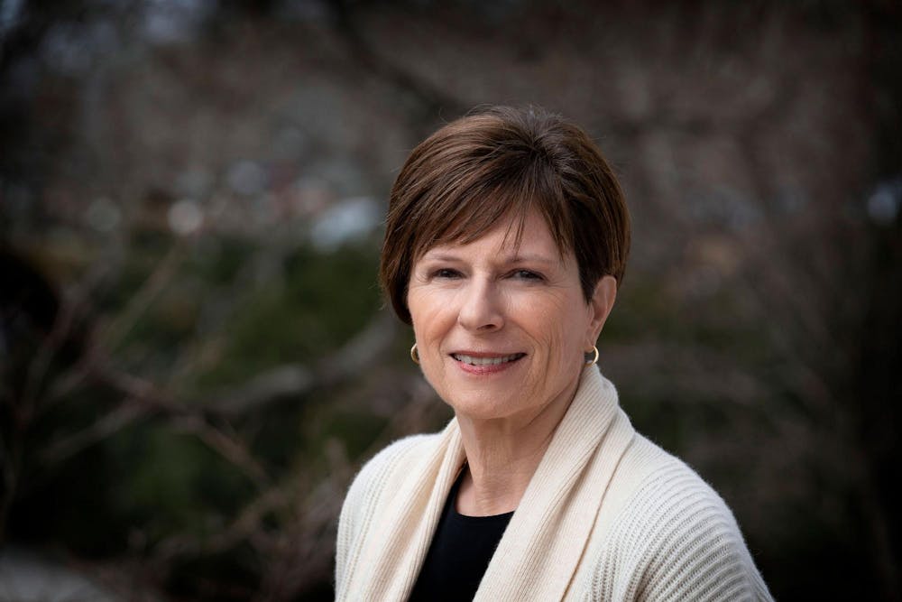 <p>After working in the University’s budget office for 11 years, Sheehy was appointed vice president of management in 1993, becoming one of the first two women to hold a vice president position.</p>