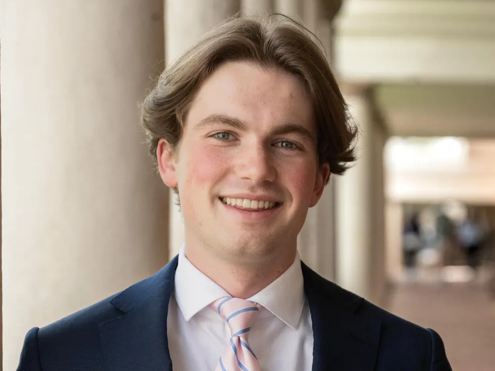 Zach Davidson, University Judiciary Committee chair and third-year College student.