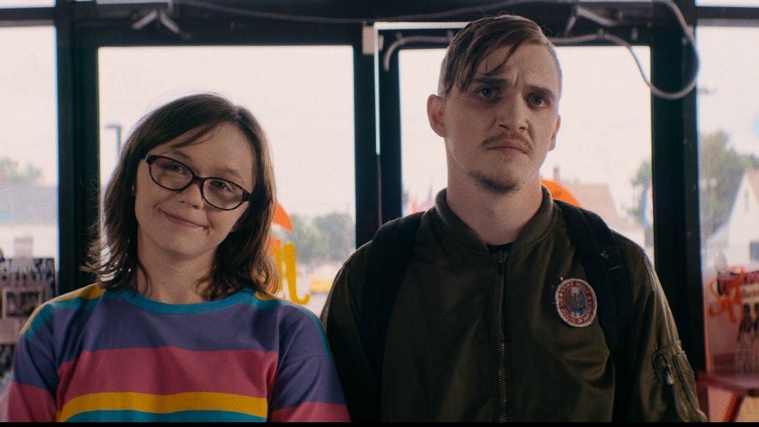 "Dinner in America" follows Patty and Simon, two unconventional romantic leads, as they embrace their punk-rock selves and fall in love. 