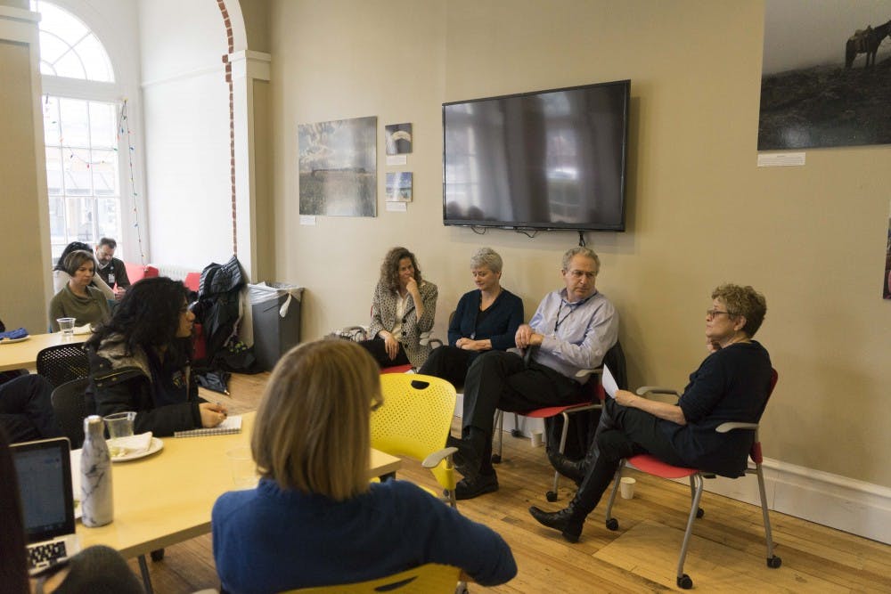 The panelists agreed that working with experts across multiple academic disciplines to understand the different approaches to climate change is essential to making progress on the issue.&nbsp;