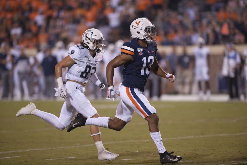 <p>Junior wide receiver Terrell Jana finished with a career-high 13 receptions for 146 yards against North Carolina.</p>