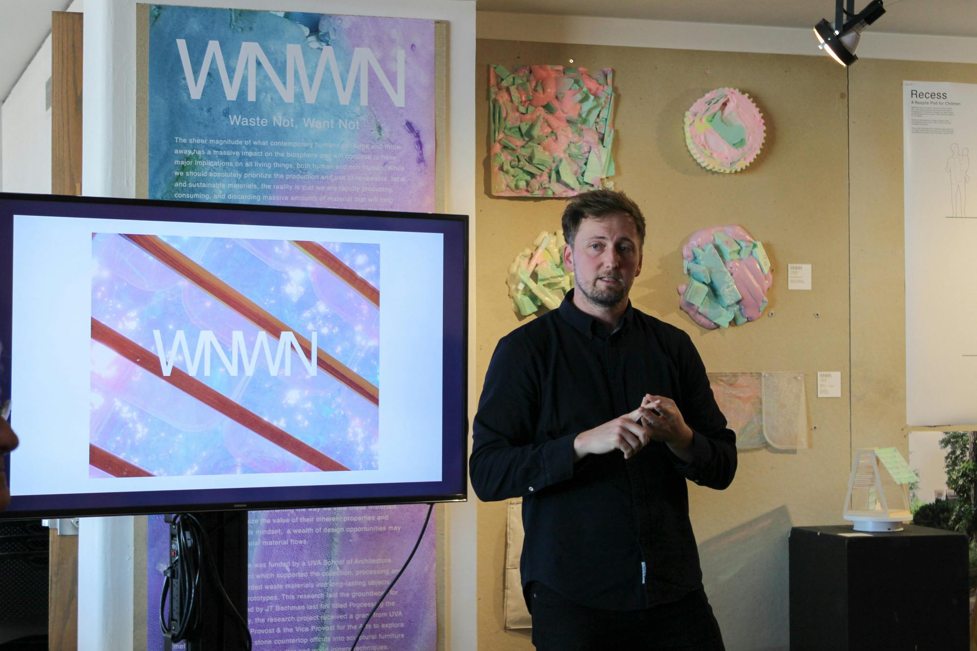 The “Waste Not, Want Not” exhibition is free and open to the public in Campbell Corner Gallery.&nbsp;