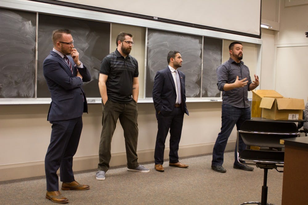 <p>College Republicans hosted a veterans panel at the University.</p>