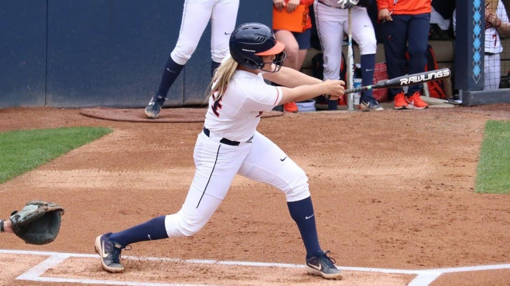 Senior pitcher Lacy Smith and the Cavaliers couldn't keep up with North Carolina offensively this weekend.&nbsp;