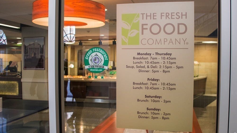 In 2018, 10.4 percent of UVA Dining’s purchases met the AASHE STARS criteria for sustainable food.