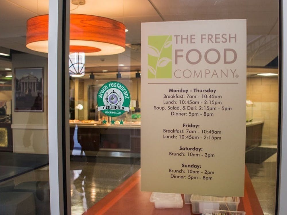 In 2018, 10.4 percent of UVA Dining’s purchases met the AASHE STARS criteria for sustainable food.
