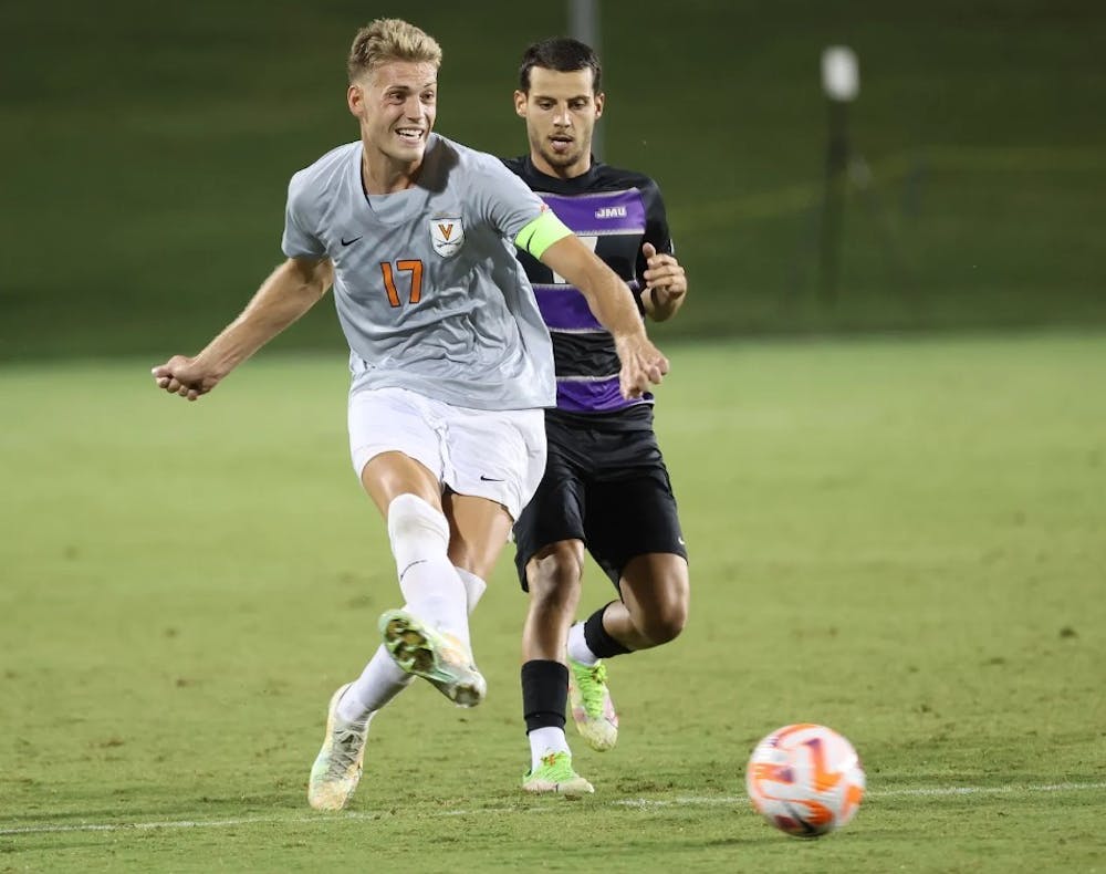 <p>Senior defender Andreas Ueland and the Cavalier defense hope to bounce back after conceding six goals Monday night to Maryland.</p>