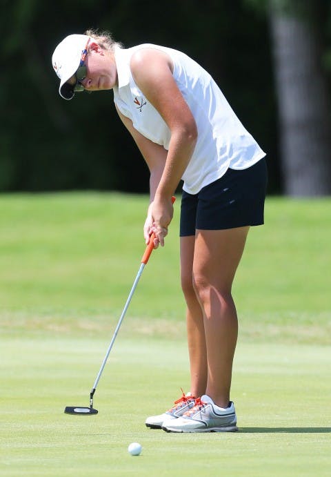 Senior Lauren Coughlin rebounded after shooting a 76 on the first day in Florida with rounds of 72 and 71. Coughlin finished in eighth place overall at 3-over par.&nbsp;  