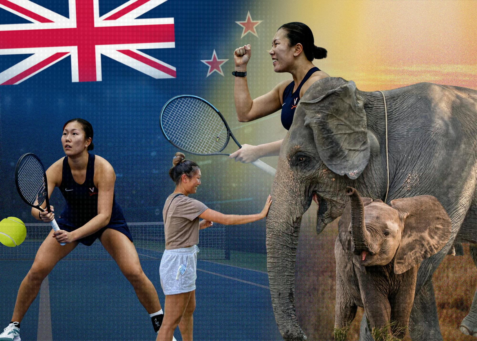 Ranked No. 114 in the preseason, Yang has since risen to the No. 30 singles player in the country.