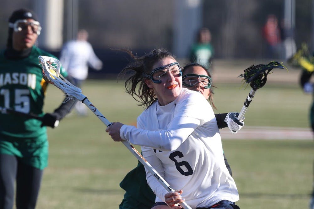 Senior attacker Avery Shoemaker matched a career high in the game with 6 goals.