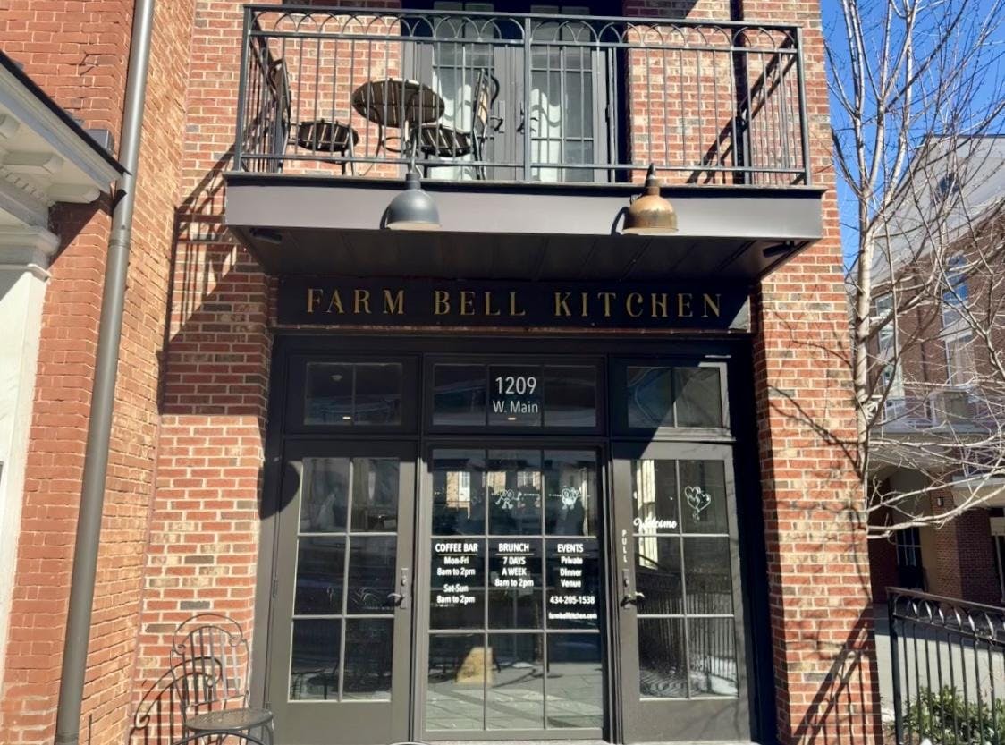 Tucked inside the historic Dinsmore Inn on Main Street, Farm Bell Kitchen delivers Southern flavors and a comforting, inviting atmosphere.