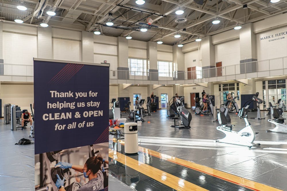 The University announced Oct. 27 that vaccinated individuals will be allowed to remove their masks while using cardio equipment, swimming and in group fitness classes when participants can still socially distance.