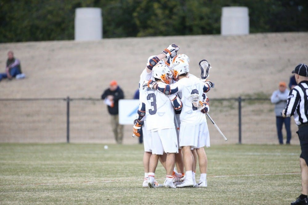 <p>Virginia men's lacrosse showing signs of promise as ACC opener nears.</p>