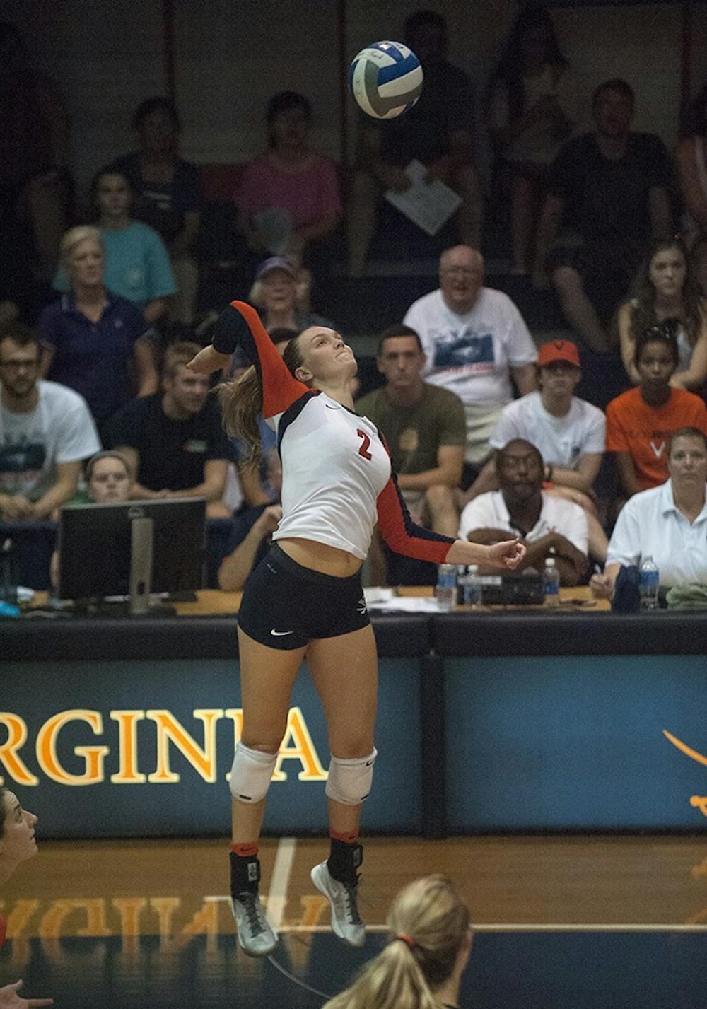 <p>Haley Cole and the Virginia volleyball team continued their skid, dropping both conference matches this weekend at home.</p>