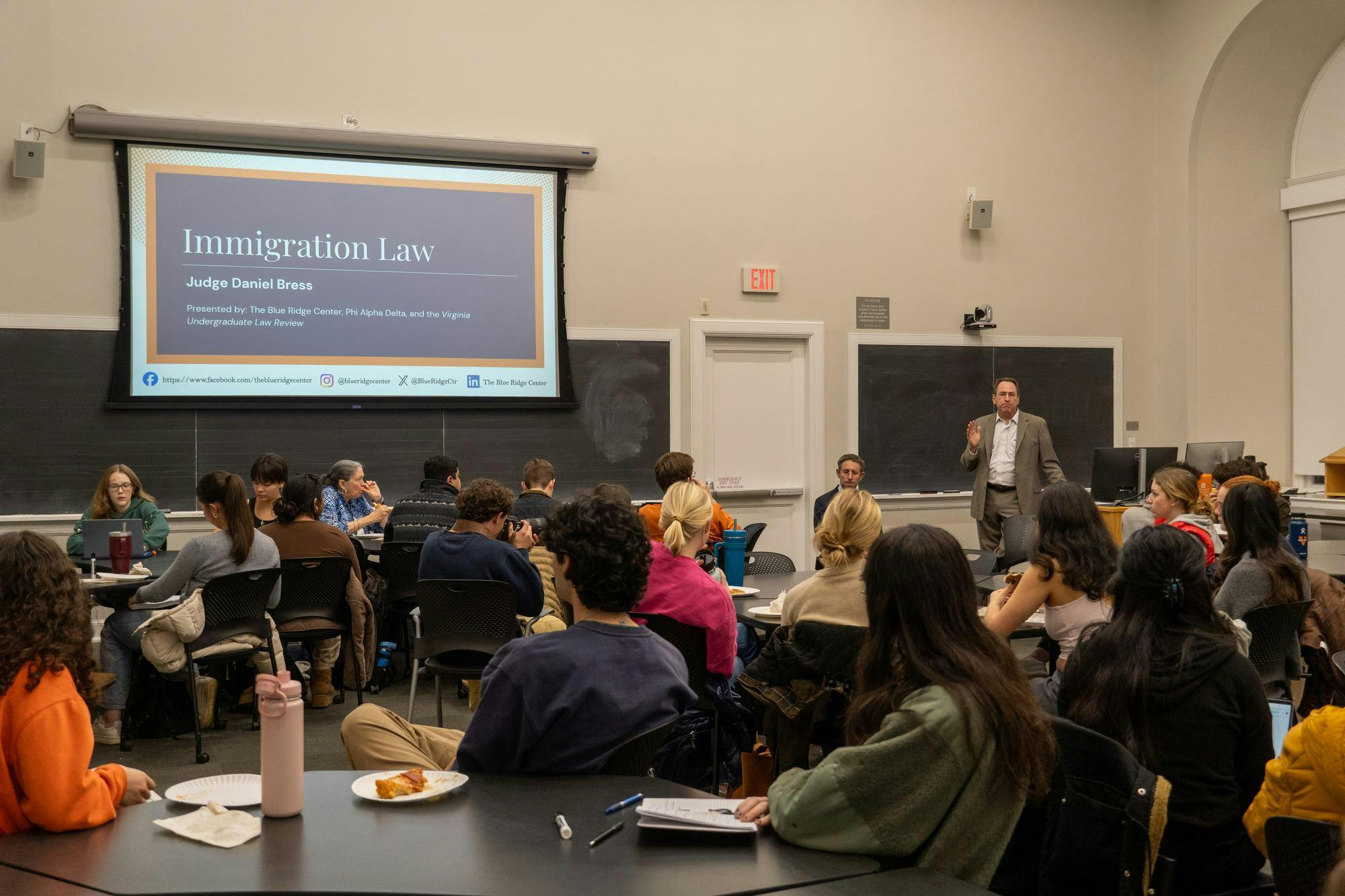 A Blue Ridge Center event, photographed Feb. 11, 2026.