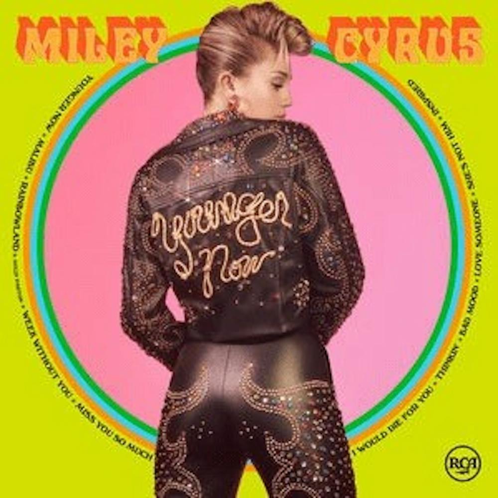 <p>Miley Cyrus' latest effort "Younger Now" shows the artist moving away from some of her regrettable past choices.</p>