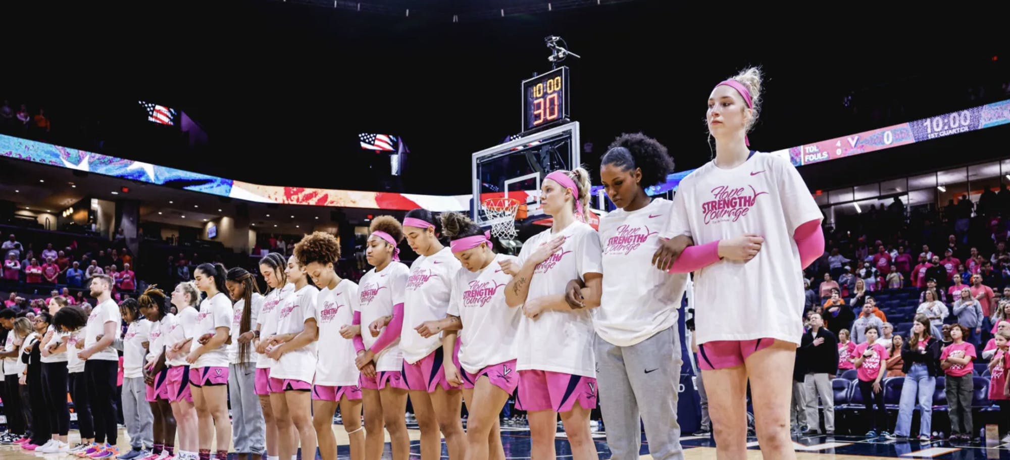 The Cavaliers made 10 three-pointers Sunday, but it wasn't enough to take down the Tigers.