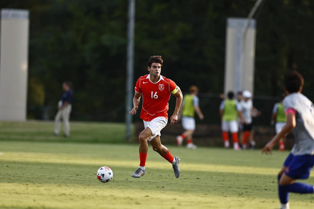<p>Virginia defender Sebastian Pop played 89 minutes in Monday night's defeat.</p>