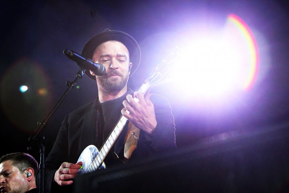 <p>Justin Timberlake performed at "A Concert for Charlottesville."</p>