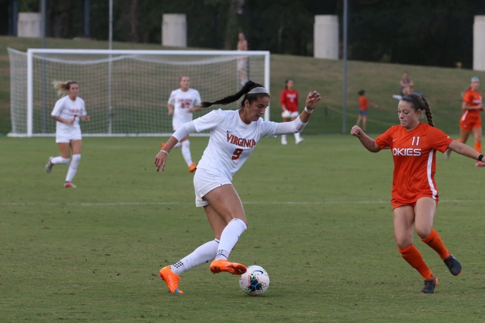 <p>Freshman forward Diana Ordoñez was back in action following an injury and scored her 10th goal of the season against Virginia Tech.&nbsp;</p>