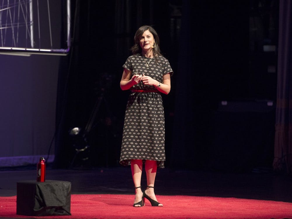 Ami Vitale, a National Geographic photographer, was one of more than 20 speakers at the event.