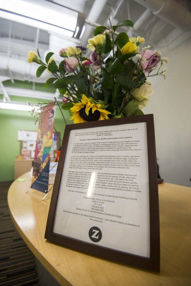 The letters highlighted the accomplishments and hardships of minority communities on Grounds.