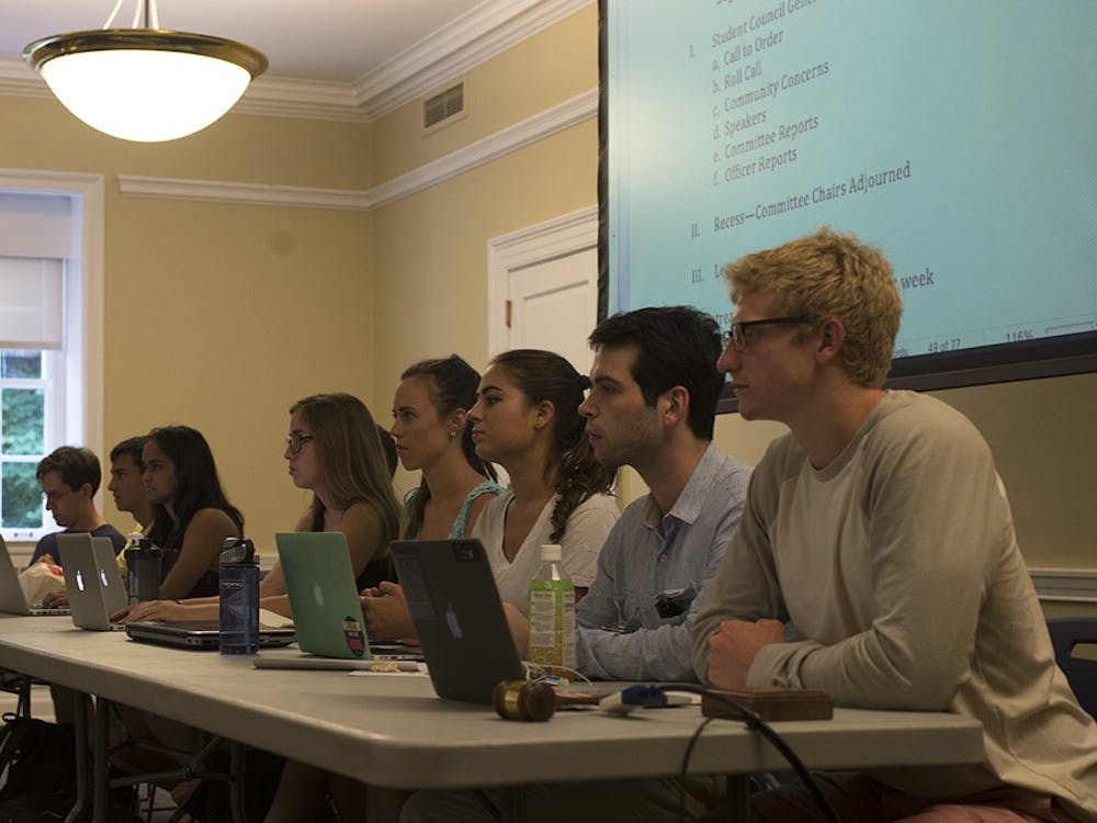 McInnis asked Student Council for suggestions in creating alternative study spaces during potential closure of the second floor of Clemons during renovations.