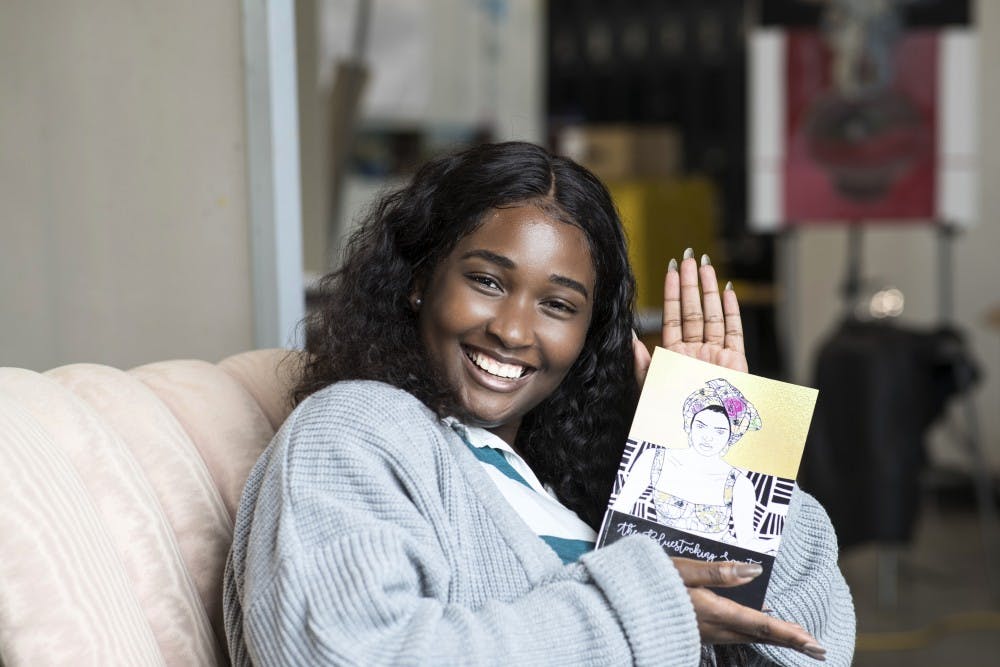 “I marched downtown with my book under my arm and went into the local stores, introduced myself and told them about the book, and then asked if they would be interested in selling it,” Njoku explained.&nbsp;