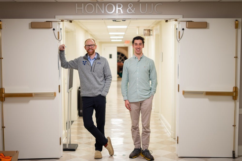 Ory Streeter, outgoing Honor chair, and Kevin Warshaw, outgoing UJC chair, reflected upon their time in office and the achievements of their respective organizations during the past year. 