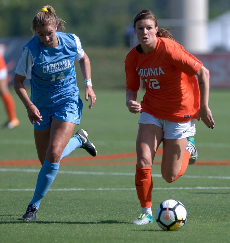 Senior forward Veronica Latsko will lead Virginia women's soccer against Louisville this weekend.