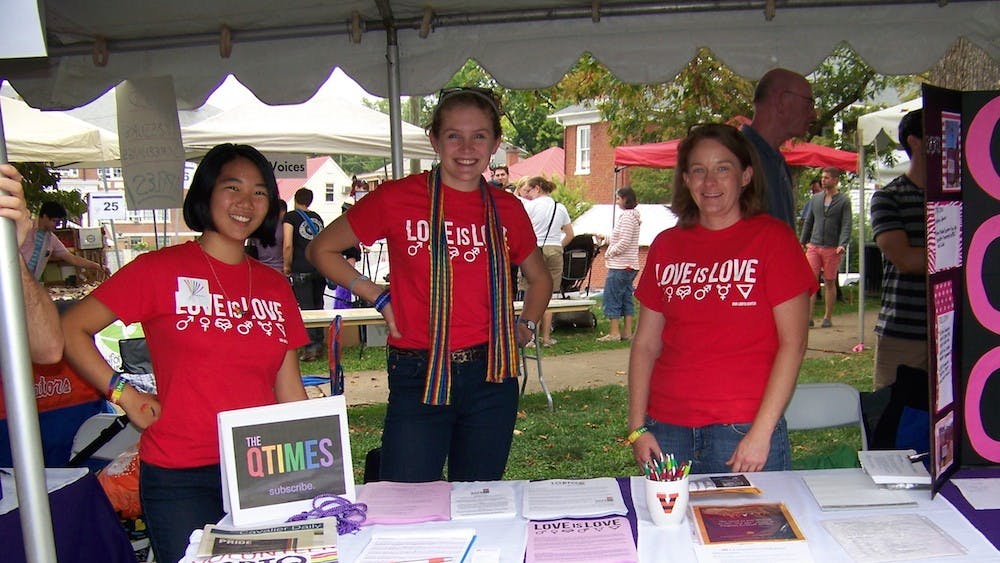 View photos from the 2014 Charlottesville Pride Festival