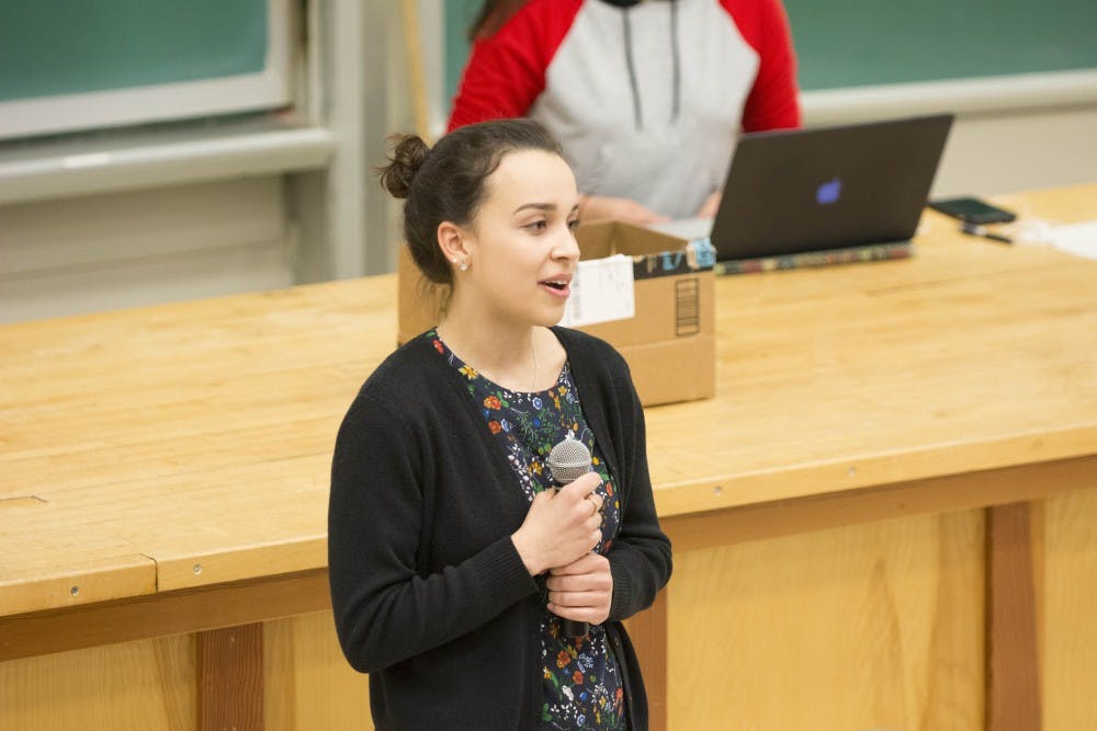 Kayla Dunn, a third-year College student, was elected president of the Latinx Student Alliance in the organization's first-ever series of elections.