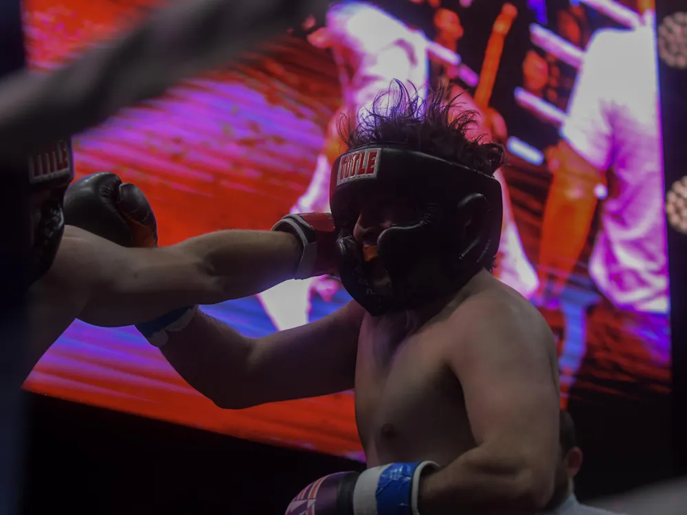 A high-energy night of boxing aims to normalize conversations around mental health.