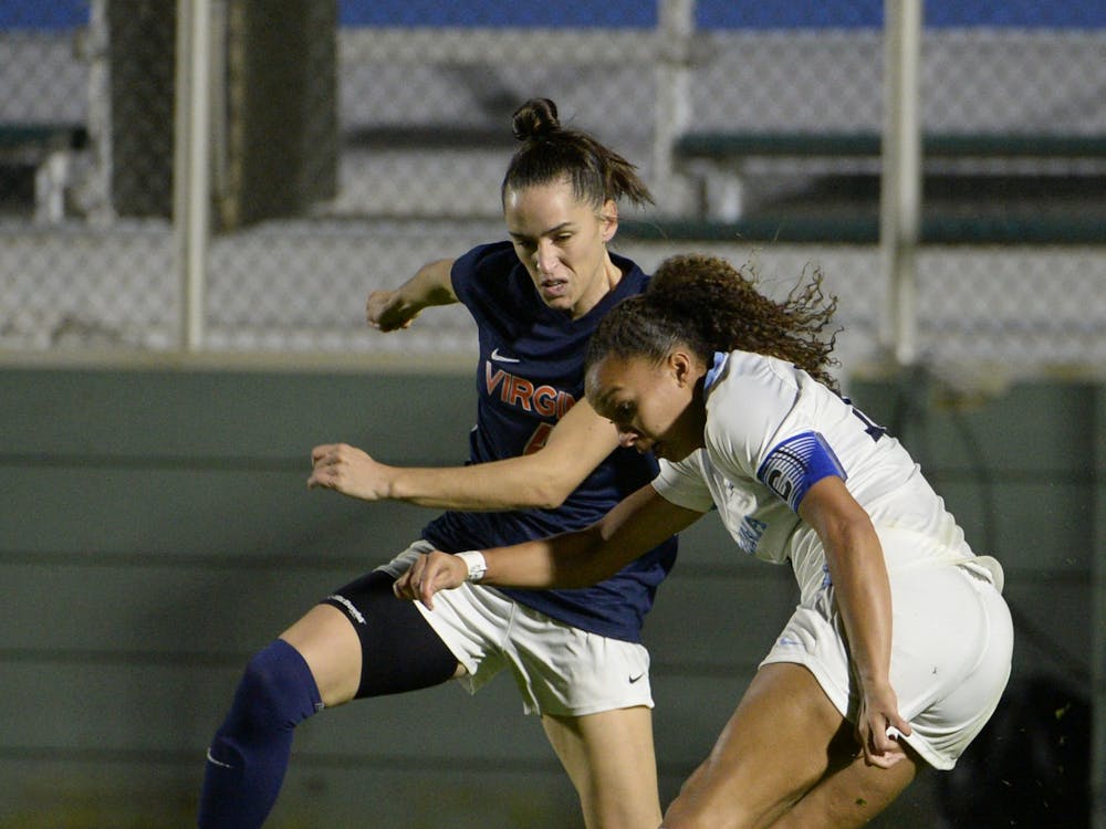 Despite an impressive performance by both teams, North Carolina capitalized on a penalty kick in the first half and iced Virginia with a second goal in the 79th minute to advance to the ACC Championship. 