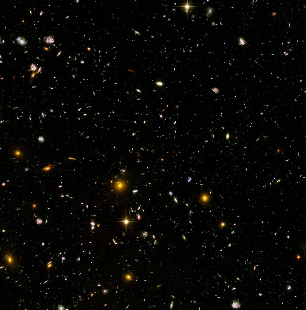 The universe, part of which is seen here, tends to go about it's business regardless of how amazing or impossible humans find it.