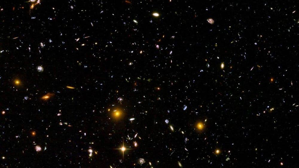 The universe, part of which is seen here, tends to go about it's business regardless of how amazing or impossible humans find it.