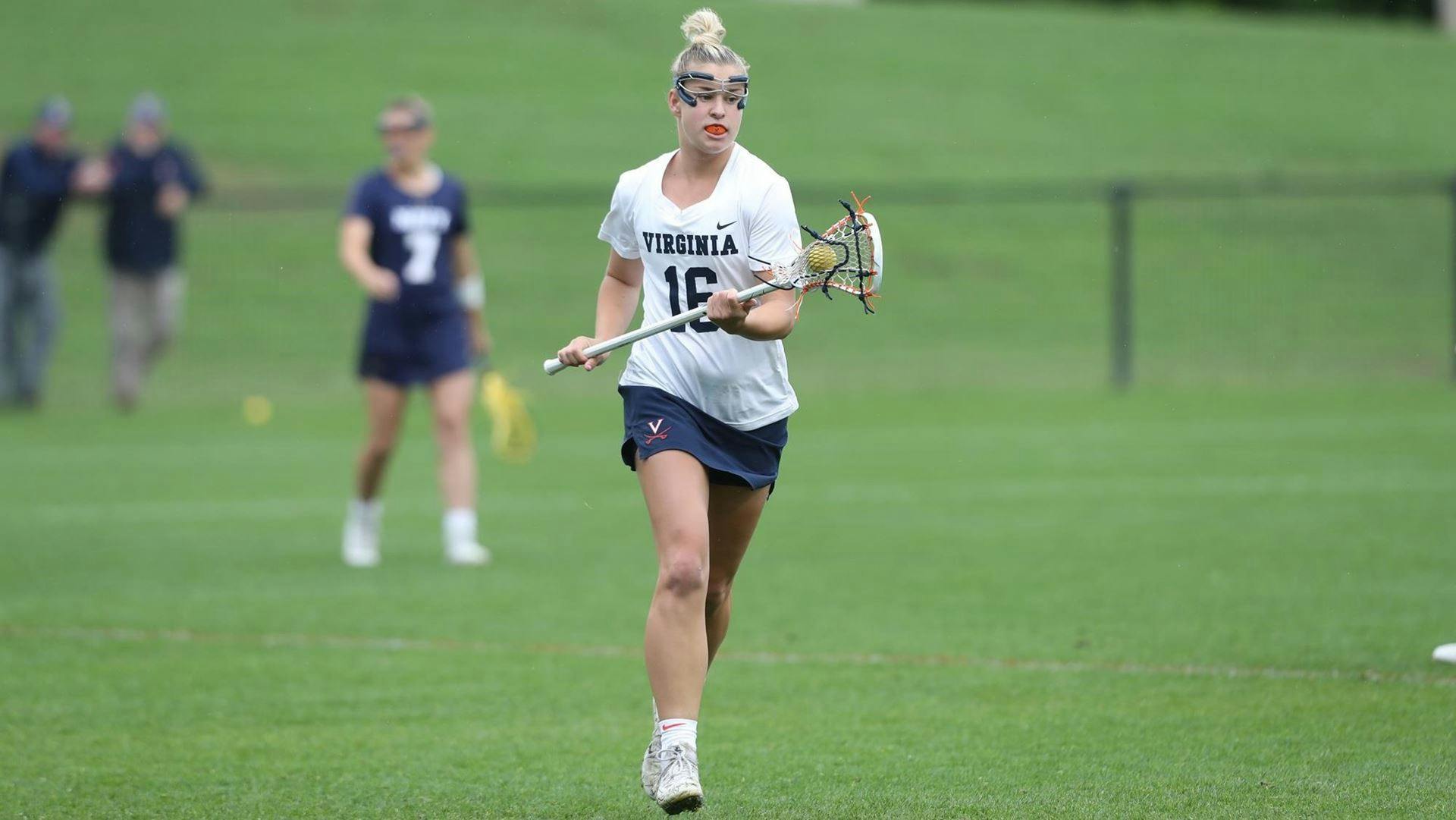 Sophomore midfielder Ashlyn McGovern scored a career-high five goals against No. 15 Navy.