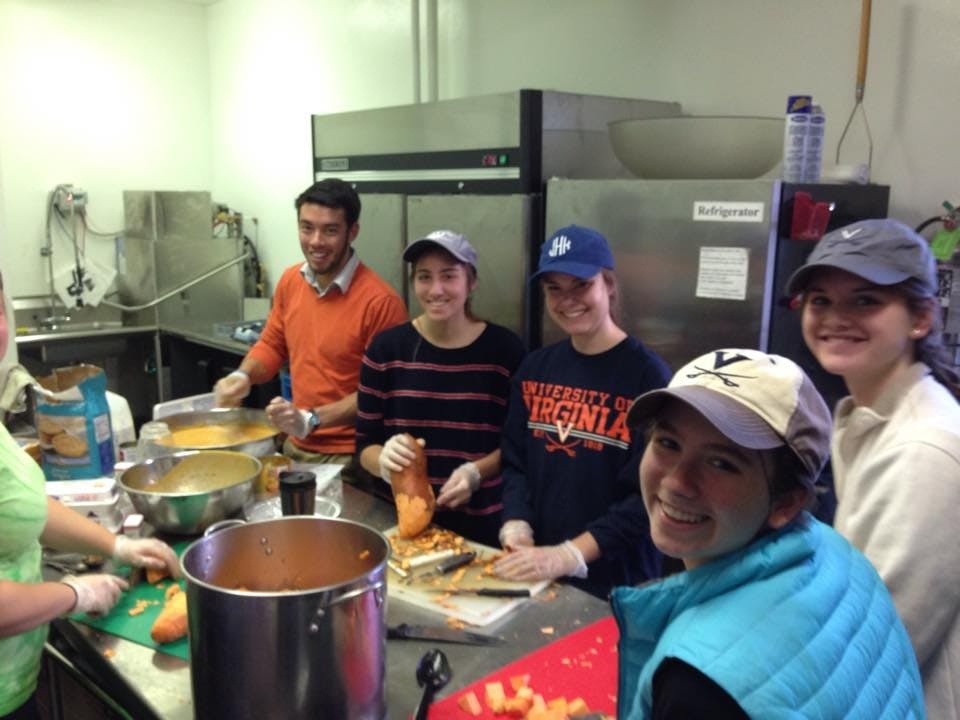 “I like [cooking] because you see the difference you are making,” Glista said. “I worked in soup kitchens before, and cooking lets you see your results immediately.”