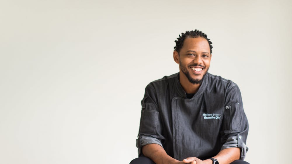 Antwon Brinson is the founder and owner of Culinary Concepts AB, which offers technical culinary training to those hoping to work at a restaurant or catering company in the Charlottesville area.