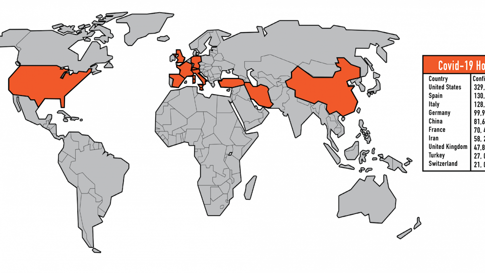 The Biocomplexity Institute has created a dashboard with over 1 million visits daily that contains updated data related to COVID-19 from all over the world. (Data as of April 5)
