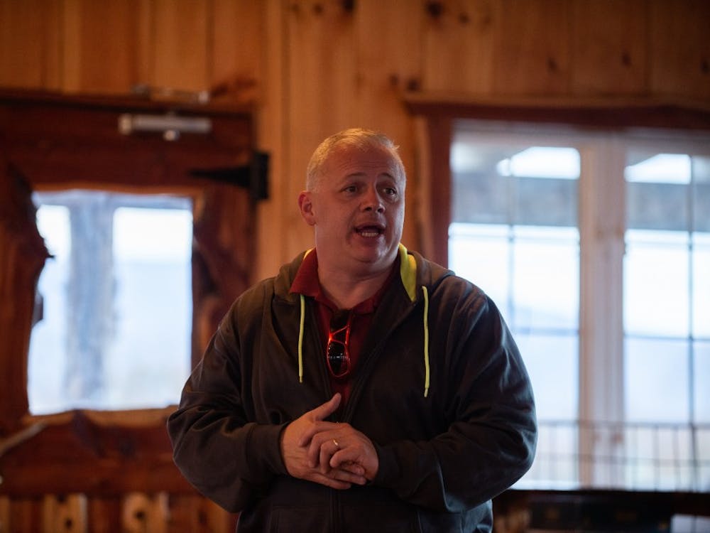 Denver Riggleman is the Republican candidate for the Fifth Congressional District.