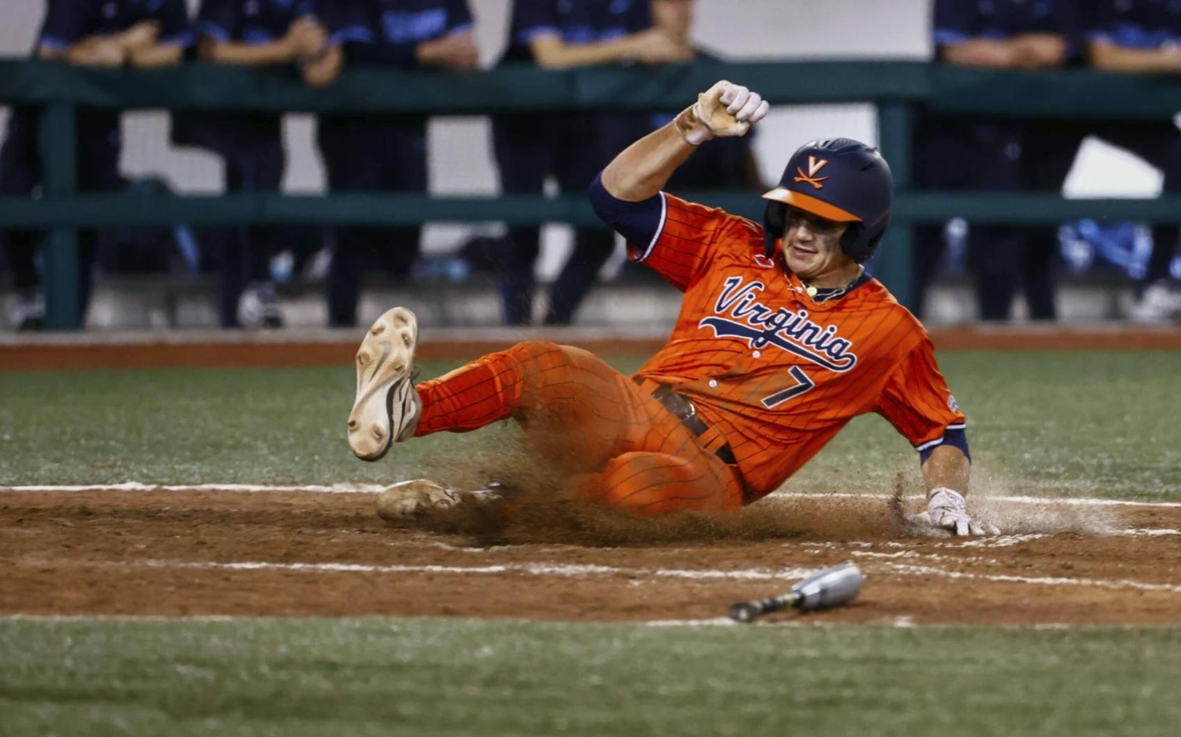 Junior utility player Aidan Teel led Virginia to victory.