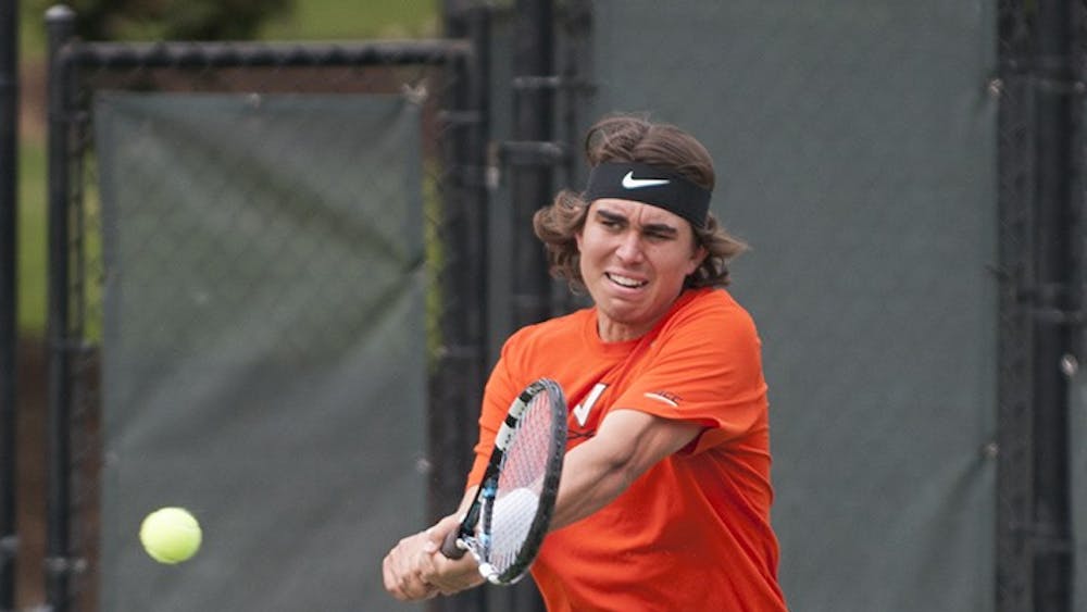 Collin Altamirano won&nbsp;his match&nbsp;6-3, 6-4 against Georgia Tech and 6-0, 6-0 against Clemson. The Cavaliers went 2-0 over the weekend.