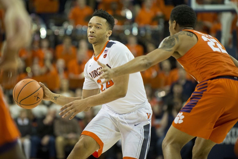 <p>Sophomore wing Marco Anthony will likely need to step up as a backup ball-handler in ACC play</p>