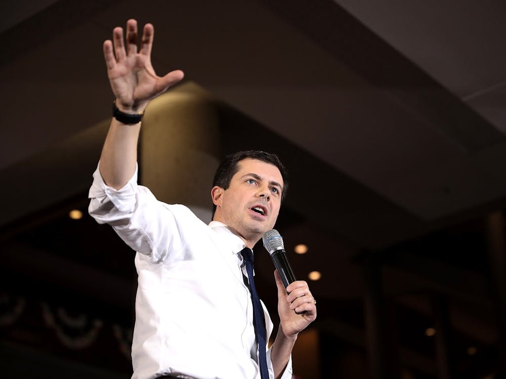 The “cave” that was mentioned is alluding to an alleged closed-door meeting held by presidential candidate and former South Bend, Mayor Pete Buttigieg with billionaire donors.&nbsp;