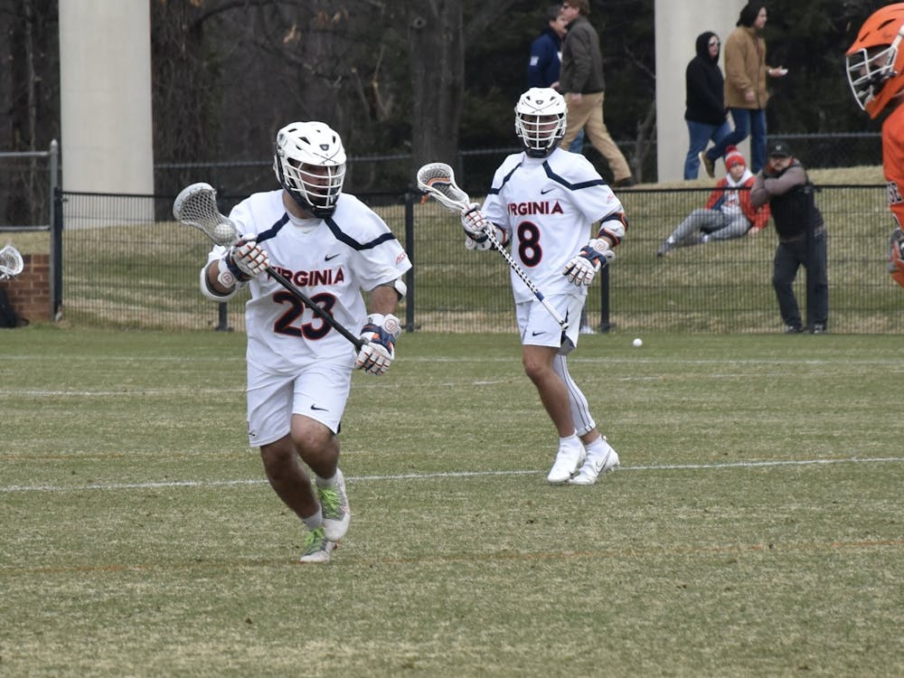 LaSalla, Number 23, picked up his 605th face-off win against Syracuse to become the new all-time record holder for the men's lacrosse team.